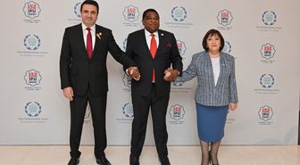 Azerbaycan ve Ermenistan parlamento başkanları, İstanbul'da bir araya geldi