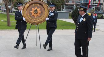 Bafra'da Türk Polis Teşkilatı'nın 181. yıl dönümü kutlandı