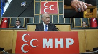 Bahçeli'nin yüzüğü ve rozeti dikkat çekti! İşte anlamı