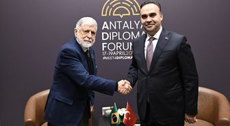 Bakan Kacır'dan Antalya'da yoğun diplomasi trafiği Açıklaması