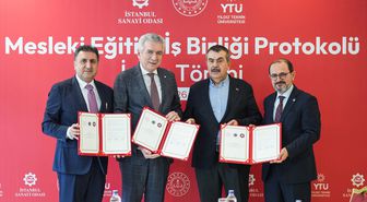 Bakan Tekin, 'Mesleki Eğitim İş Birliği Protokolü' imza törenine katıldı Açıklaması