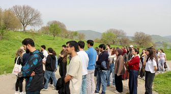 Balıkesir'de mimarlık öğrencileri Bigadiç'teki tarihi yapıları inceledi