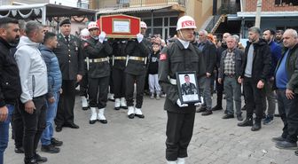 Balıkesir'deki trafik kazasında hayatını kaybeden uzman çavuşun cenazesi Manisa'da defnedildi