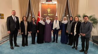 'Barış Anneleri', AK Parti TBMM Grubu'nu ziyaret etti