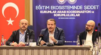 Başkentte 'Eğitim Ekosisteminde Şiddet: Kurumlar Arası Koordinasyon ve Sorumluluklar' çalıştayı düzenlendi