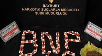 Bayburt'ta uyuşturucu operasyonunda 1 şüpheli yakalandı