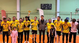 Beylikova'da kurumlar arası voleybol turnuvası sona erdi