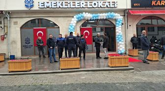 Beypazarı'nda emekliler lokali açıldı