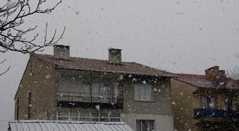 Bilecik'te kar yağışı etkili oldu