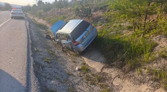 Bilecik'te otomobillerin çarpıştığı kazada 1 kişi yaralandı