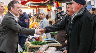Bilecik Valisi Sözer'den Gölpazarı ilçesindeki semt pazarına ziyaret