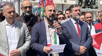 Bilecik ve Çanakkale'de İsrail'in Filistinli esirlere yönelik 'idam yasası' protesto edildi