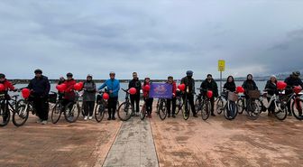 Bilge Pedallar kalp sağlığı haftasında sağlık için pedal çevirdi