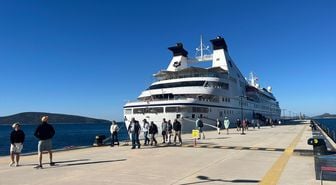 Bodrum'a 'Star Legend' kruvaziyeriyle 247 turist geldi