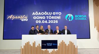 Borsa İstanbul'da gong Ağaoğlu Avrasya Gayrimenkul Yatırım Ortaklığı AŞ için çaldı