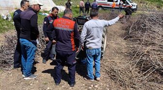 Burdur'da traktörün şaftına ayağı sıkışan kadın yaralandı