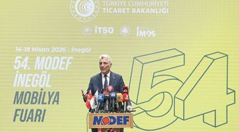 Bursa'da 54. MODEF Uluslararası İnegöl Mobilya Fuarı kapılarını açtı