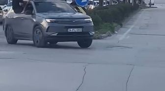 Bursa'da trafiği tehlikeye atan düğün konvoy sürücülerine 660 bin lira ceza