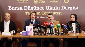 Bursa Düşünce Okulu Dergisi tanıtıldı
