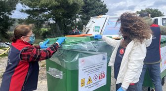 Çanakkale'de 500 bini aşkın zirai atık doğaya karışmadan bertaraf edildi
