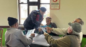 Çanakkale'de jandarmadan dolandırıcılık ve hırsızlığa karşı bilgilendirme