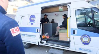 Canik'te Belediye Mobil Zabıta Çözüm Merkezi hizmet veriyor