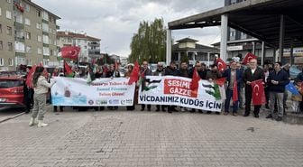 Çankırı ve Kastamonu'da Filistin'e destek programları düzenlendi