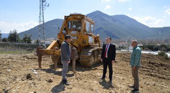 Çeltikçi'de pazar yeri ve köy lokantası projesinin çalışmalarına başlandı