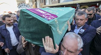 CHP Genel Başkanı Özel cenaze törenine katıldı