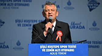 CHP Genel Başkanı Özel, Kuştepe Spor Tesisi ve Zemin Altı Otoparkı Açılış Töreni'ne katıldı Açıklaması