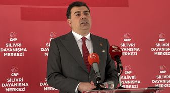 CHP Sözcüsü Zeynel Emre, Silivri'de basın toplantısı düzenledi Açıklaması