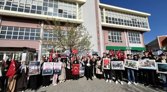 ÇOMÜ'de İsrail'in Filistinli esirleri hedef alan idam yasası kınandı