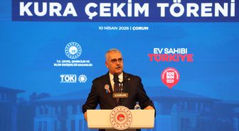 Çorum'da 'Yüzyılın Konut Projesi'nin kura çekimi yapıldı