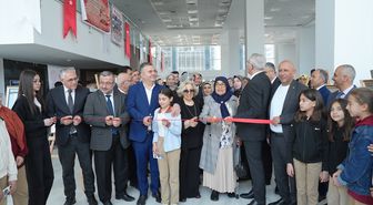 Çubuk Anadolu İmam Hatip Lisesi öğrencilerinden '50. Yıl Sanat Sergisi'