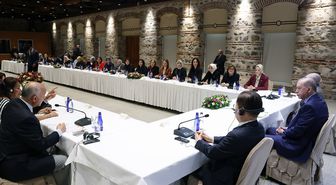 Cumhurbaşkanı Erdoğan, ICAPP Kadın Kolu 9. Toplantısı'nın katılımcılarını kabul etti