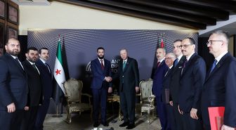 Cumhurbaşkanı Erdoğan, Suriye Cumhurbaşkanı Şara ile görüştü