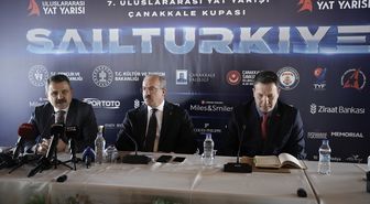 Cumhurbaşkanlığı Uluslararası Yat Yarışları Çanakkale Kupası'nın basın lansmanı yapıldı
