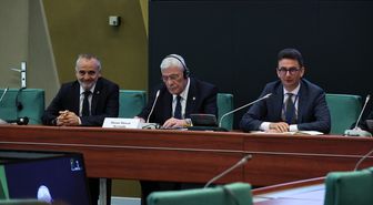 Dervişoğlu, Avrupa Konseyi Parlamenter Meclisi ALDE Grup Başkanı Bulai ile görüştü