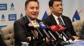 DEVA Partisi Genel Başkanı Babacan, Çorum'da basın toplantısı düzenledi