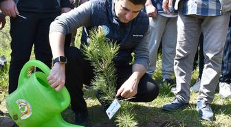Düzce'de MHP Genel Başkanı Bahçeli adına hatıra ormanı oluşturuldu