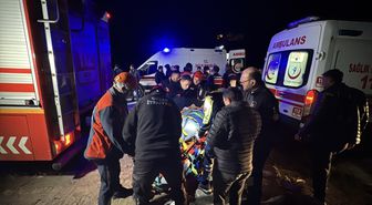 Düzce'de yamaçta mahsur kalan 3 kişi kurtarıldı