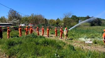 EDAK ekibi, orman yangınları gönüllü eğitimini tamamladı