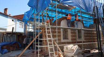 Edirne'deki Osmanlı eseri Çokalca Camisi'nde ihya çalışmaları yüzde 70'e ulaştı