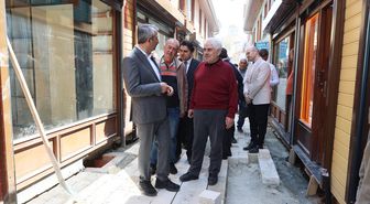 Vali Sezer Kunduracılar Sokağı'nda İnceleme Yaptı