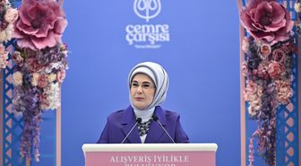 Emine Erdoğan, TOGEM-DER'in geleneksel 'Cemre Çarşısı'nın açılışına katıldı Açıklaması