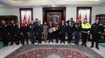 Emniyet Genel Müdürü Demirtaş, Polis Haftası kapsamında personelle bir araya geldi