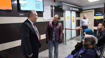 ERÜ Rektörü Prof. Dr. Altun, Diş Hekimliği Fakültesi'ni ziyaret etti