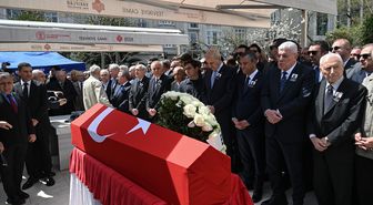 Eski TBMM Başkanı Hüsamettin Cindoruk son yolculuğuna uğurlandı