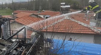 Eskişehir'de bir evde çıkan yangın söndürüldü
