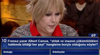 Fransız yazar Albert Camus, 'ahlak ve insanın yükümlülükleri hakkında bildiği her şeyi” hangisine borçlu olduğunu söyler?